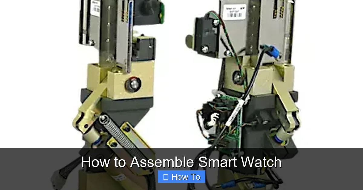 How to Assemble Smart Watch
