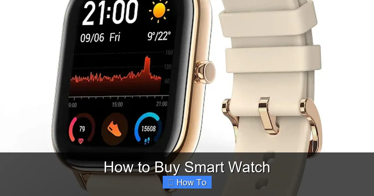 How to Buy Smart Watch