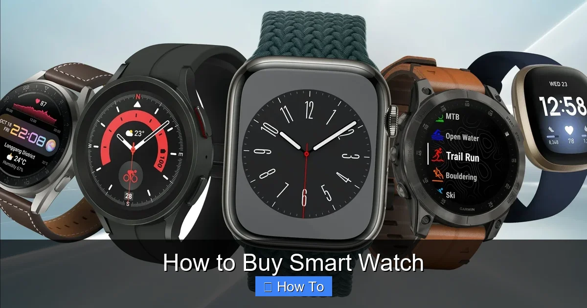 How to Buy Smart Watch