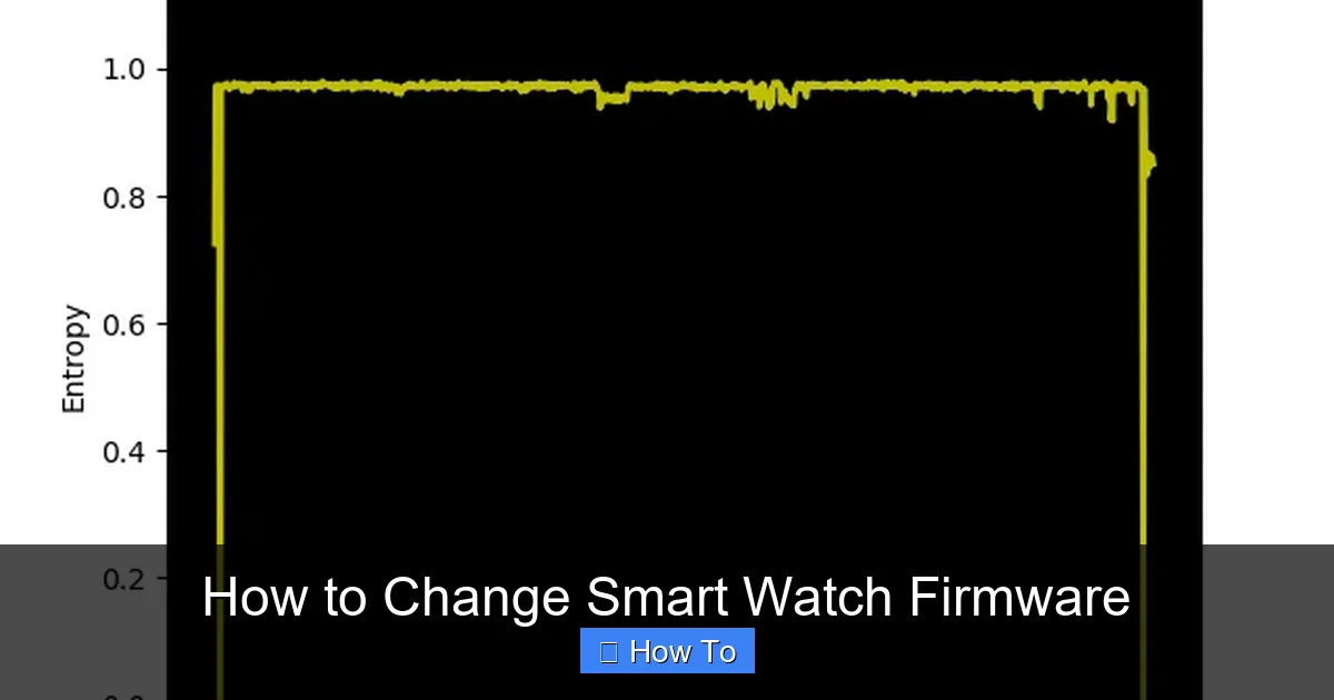 How to Change Smart Watch Firmware