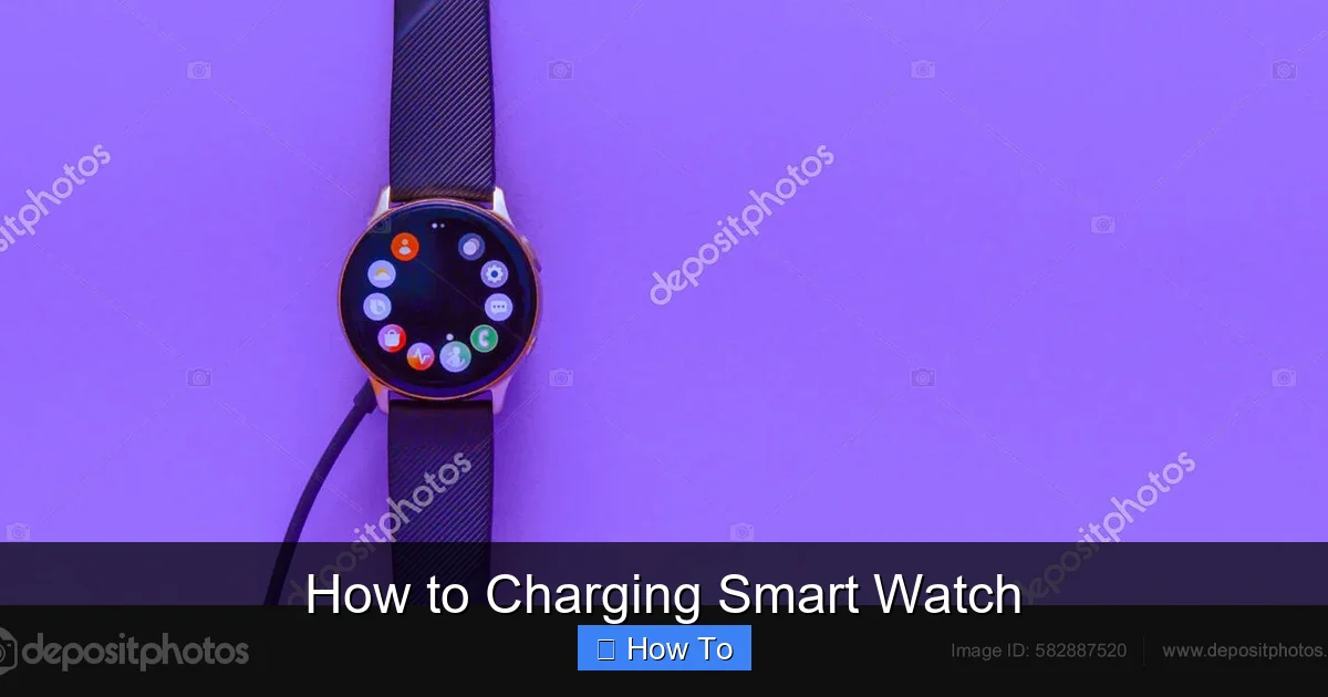 How to Charging Smart Watch