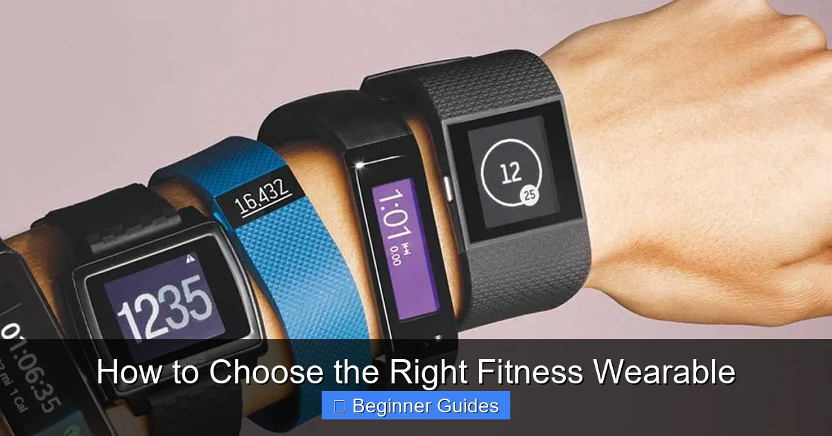 How to Choose the Right Fitness Wearable