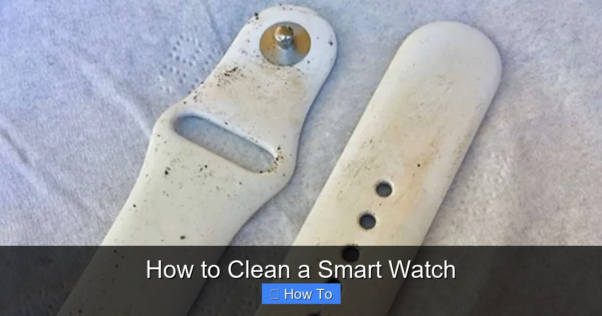 How to Clean a Smart Watch