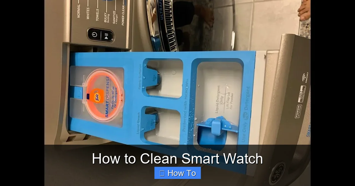 How to Clean Smart Watch