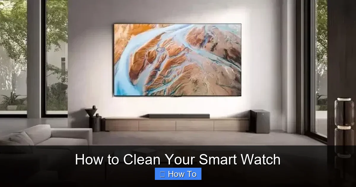 How to Clean Your Smart Watch