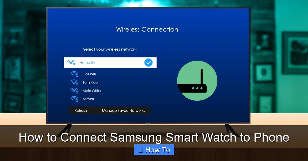 How to Connect Samsung Smart Watch to Phone