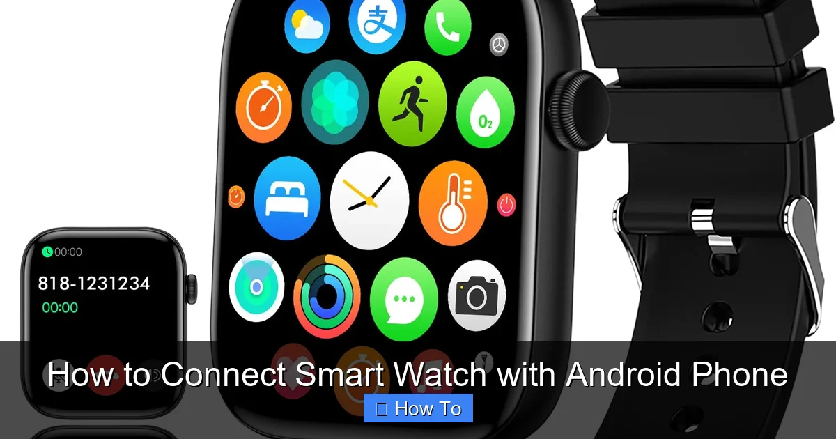 How to Connect Smart Watch with Android Phone