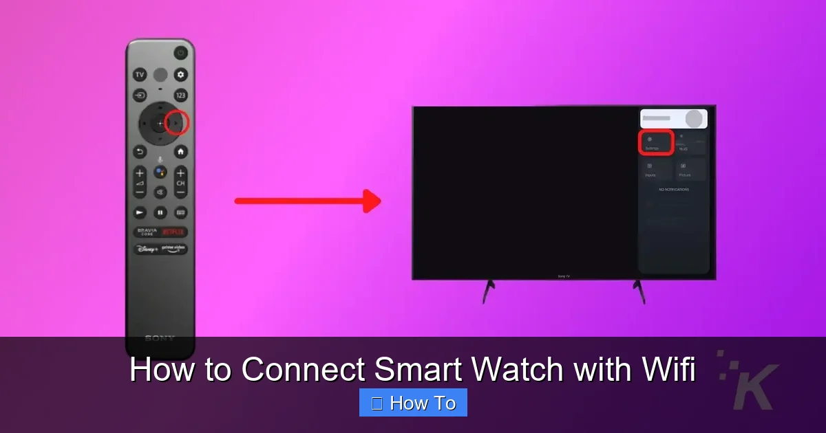 How to Connect Smart Watch with Wifi