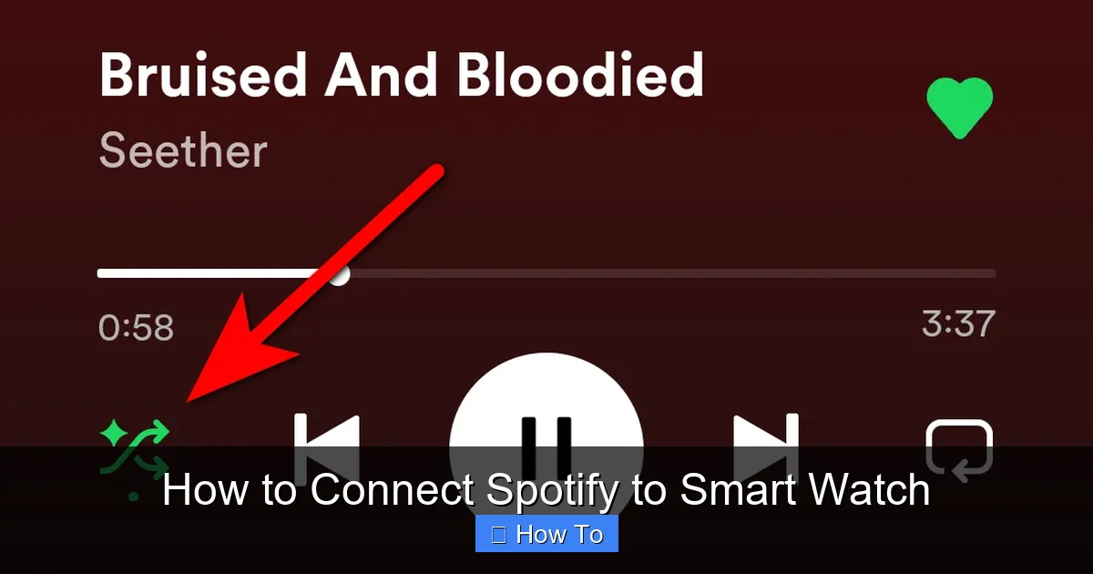 How to Connect Spotify to Smart Watch