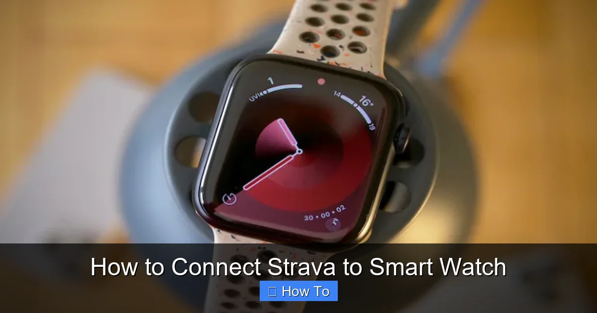How to Connect Strava to Smart Watch