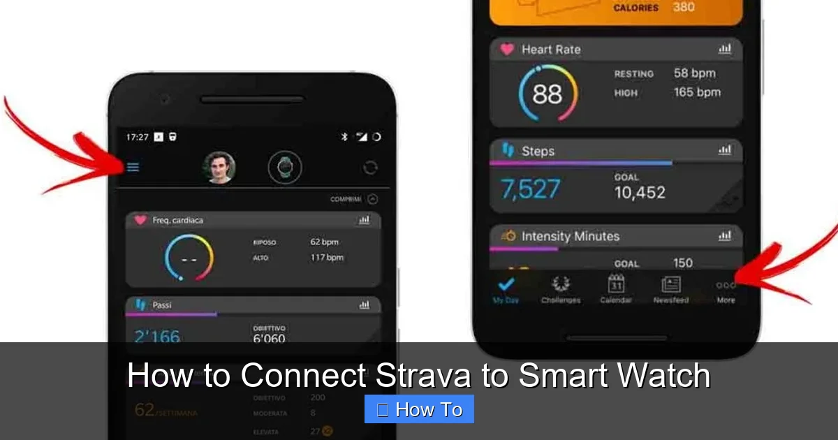 How to Connect Strava to Smart Watch