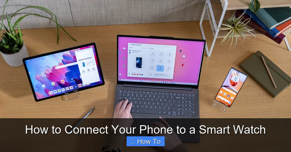 How to Connect Your Phone to a Smart Watch
