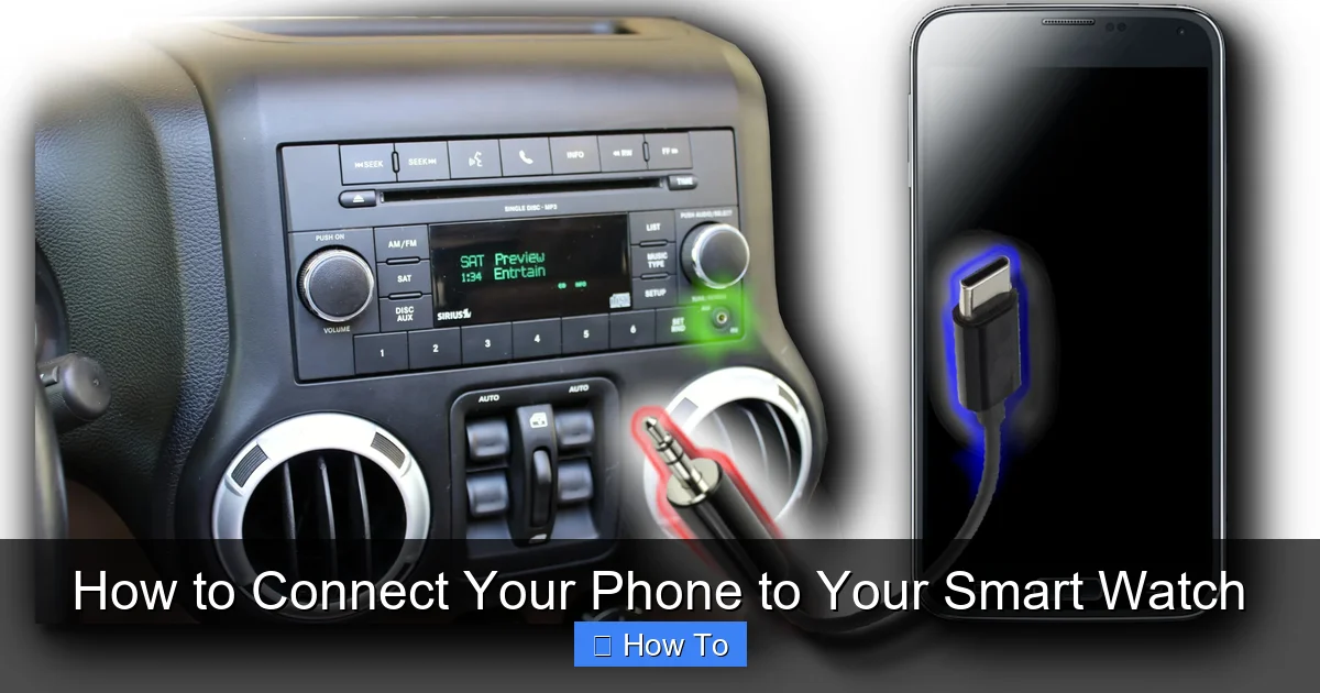 How to Connect Your Phone to Your Smart Watch