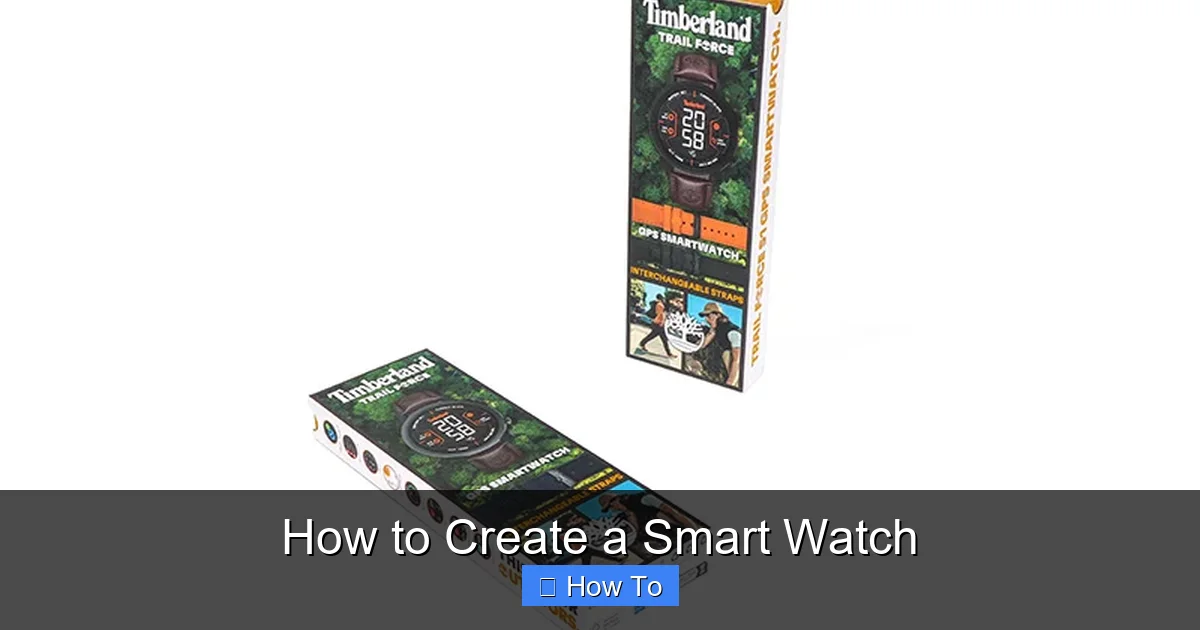 How to Create a Smart Watch