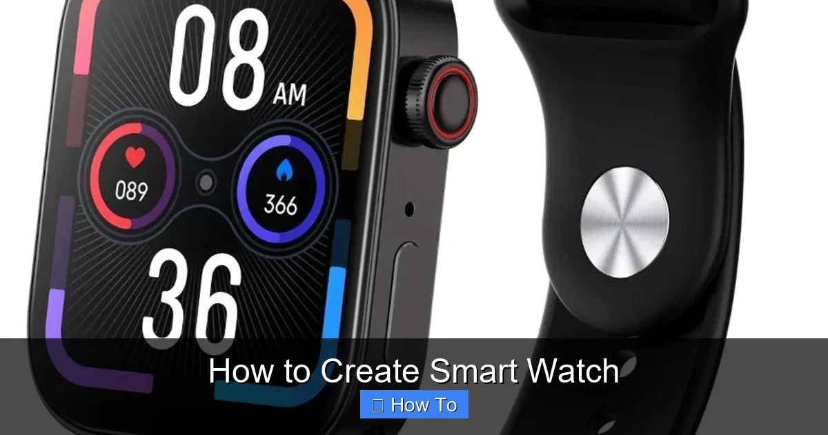 How to Create Smart Watch
