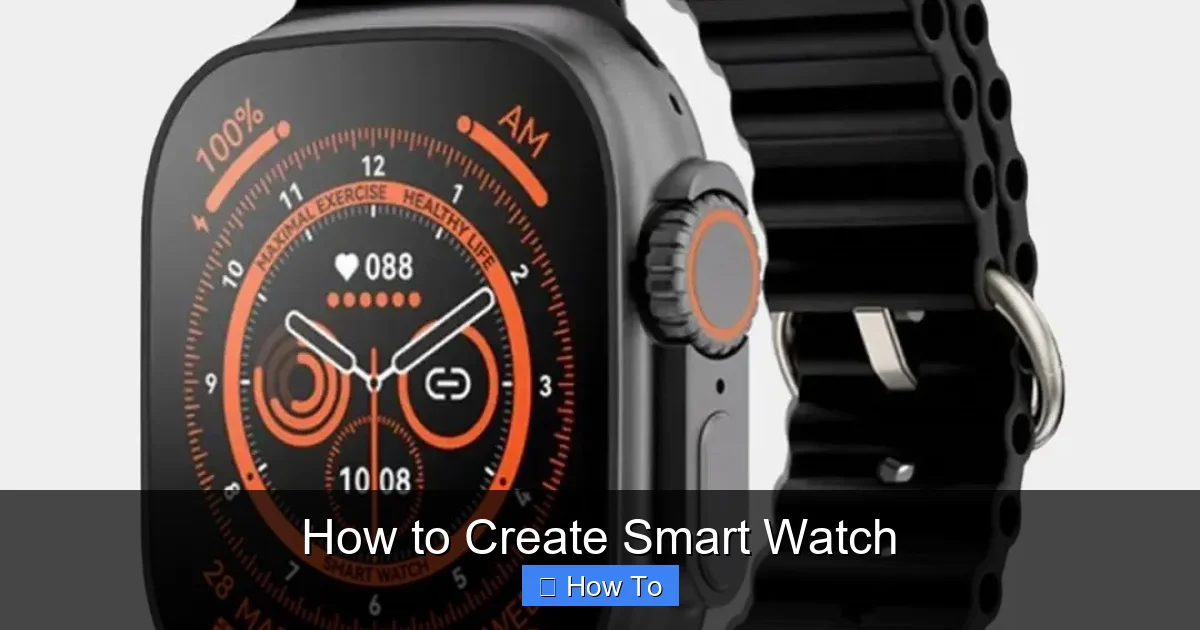 How to Create Smart Watch
