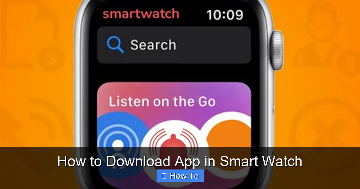 How to Download App in Smart Watch