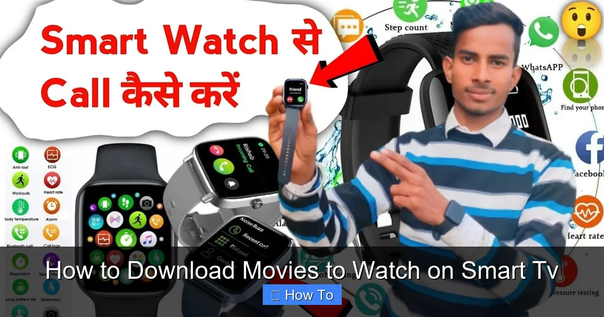 How to Download Movies to Watch on Smart Tv