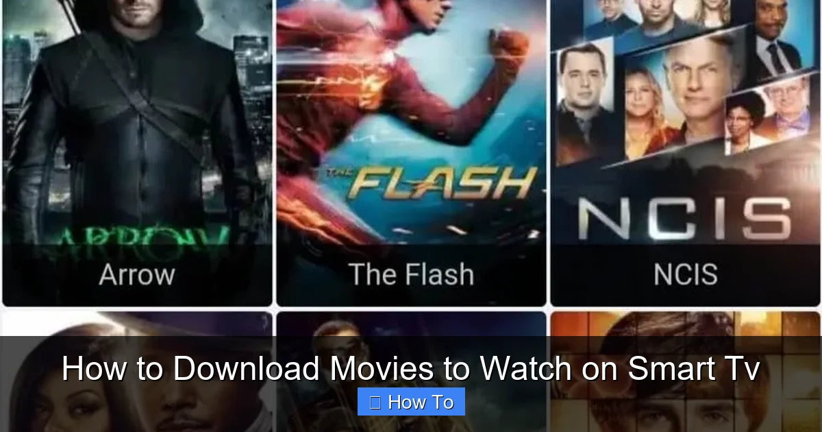 How to Download Movies to Watch on Smart Tv