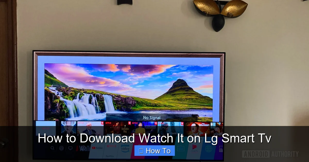 How to Download Watch It on Lg Smart Tv