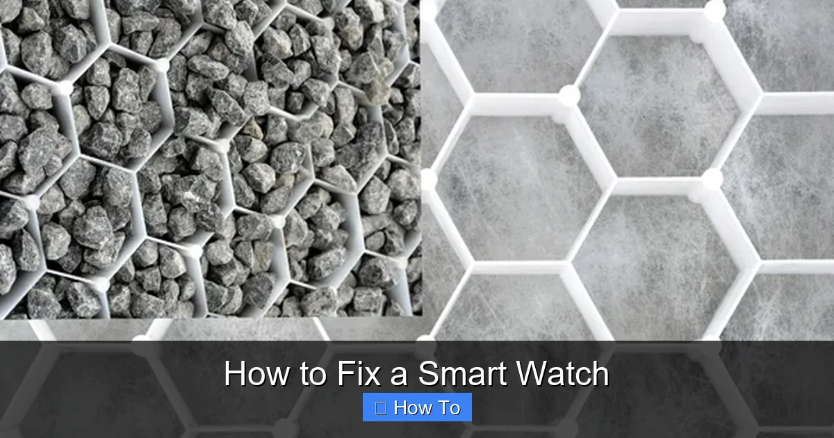 How to Fix a Smart Watch