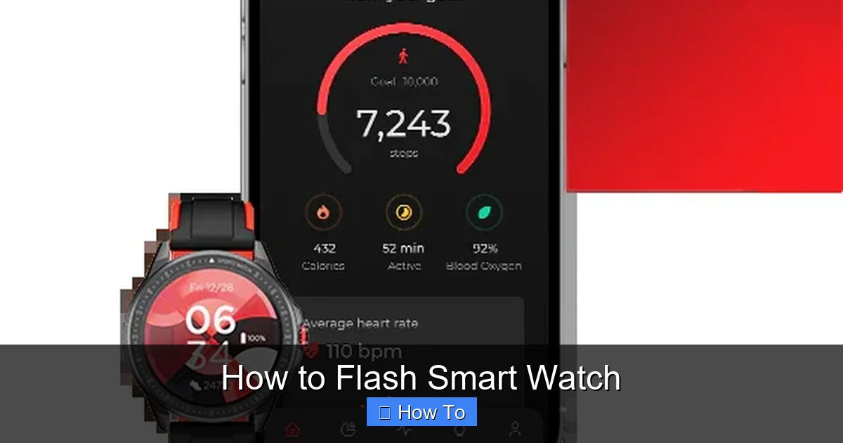 How to Flash Smart Watch