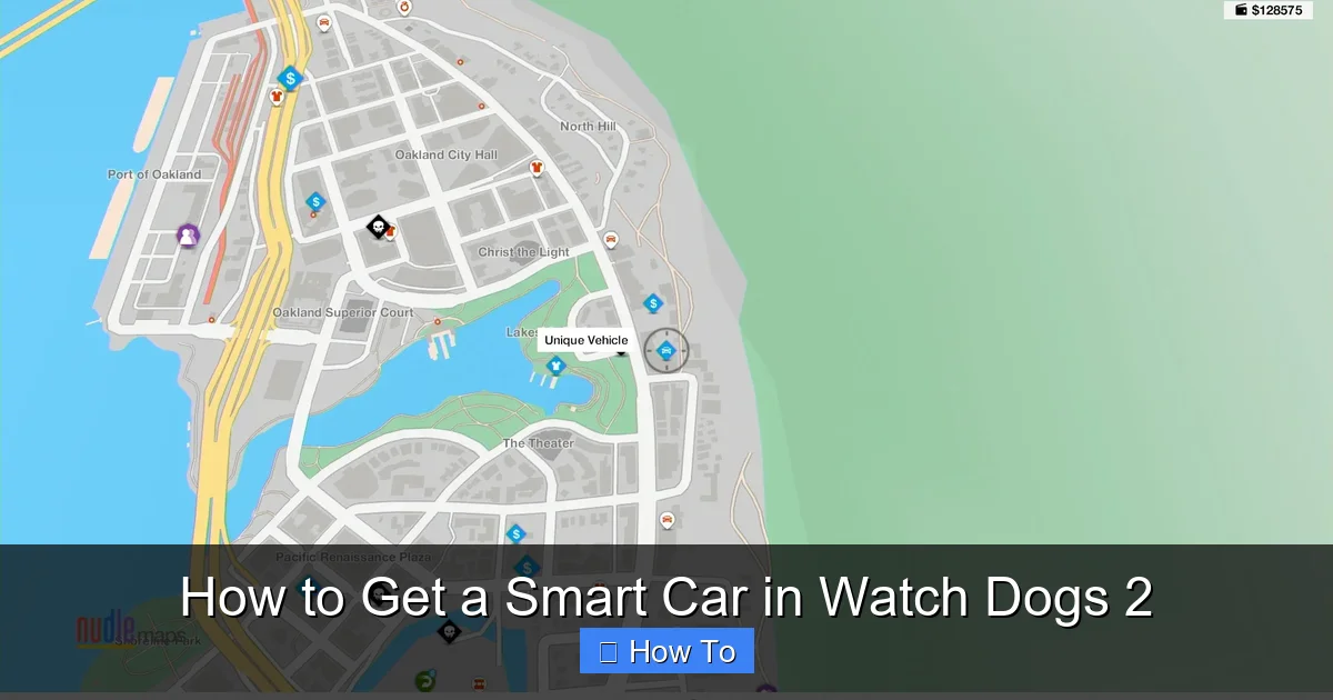 How to Get a Smart Car in Watch Dogs 2