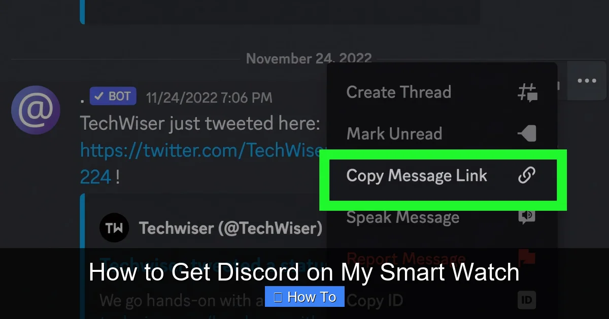 How to Get Discord on My Smart Watch
