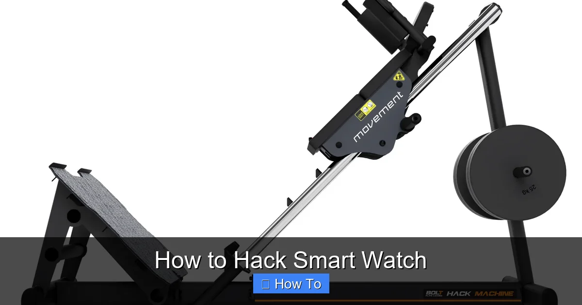 How to Hack Smart Watch