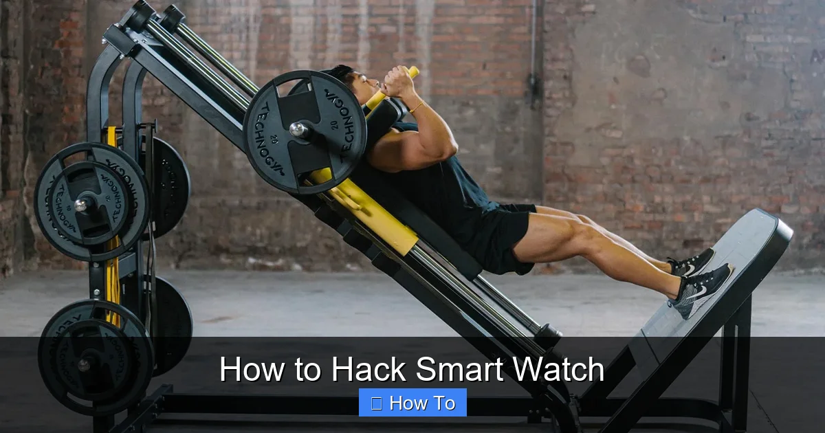 How to Hack Smart Watch