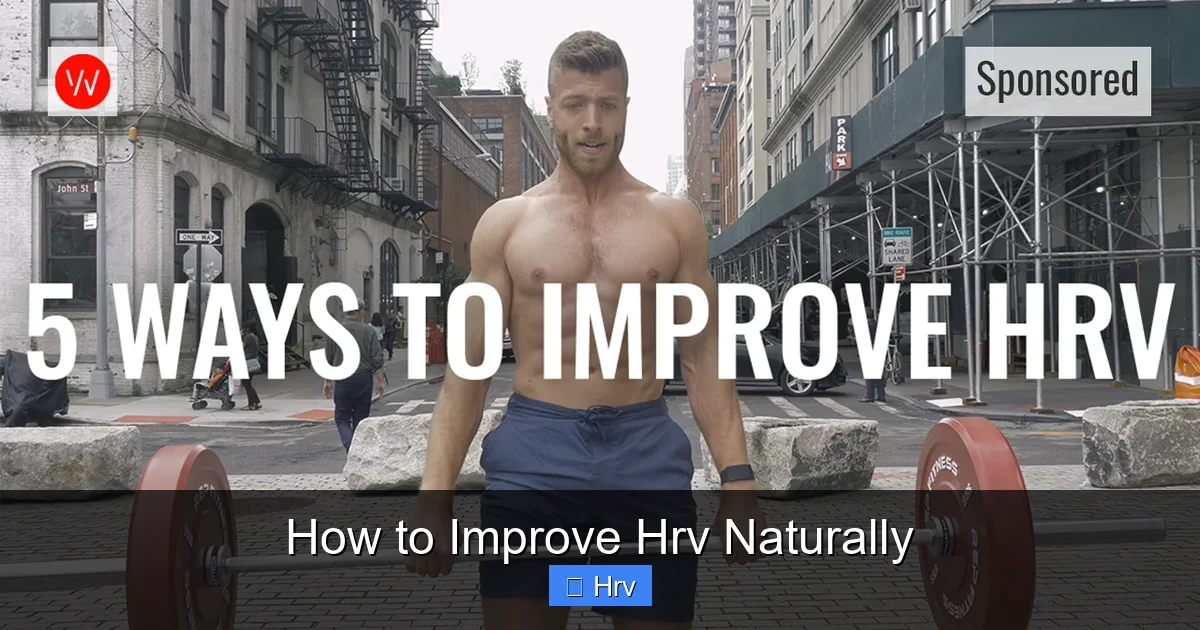 How to Improve Hrv Naturally