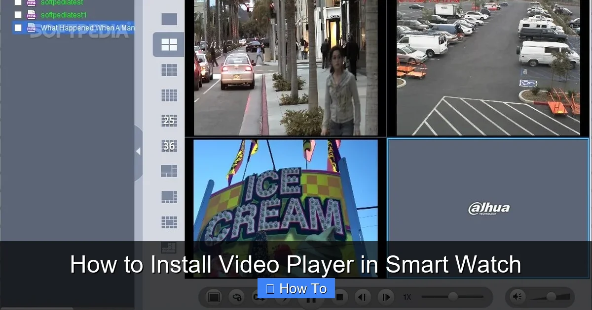 How to Install Video Player in Smart Watch