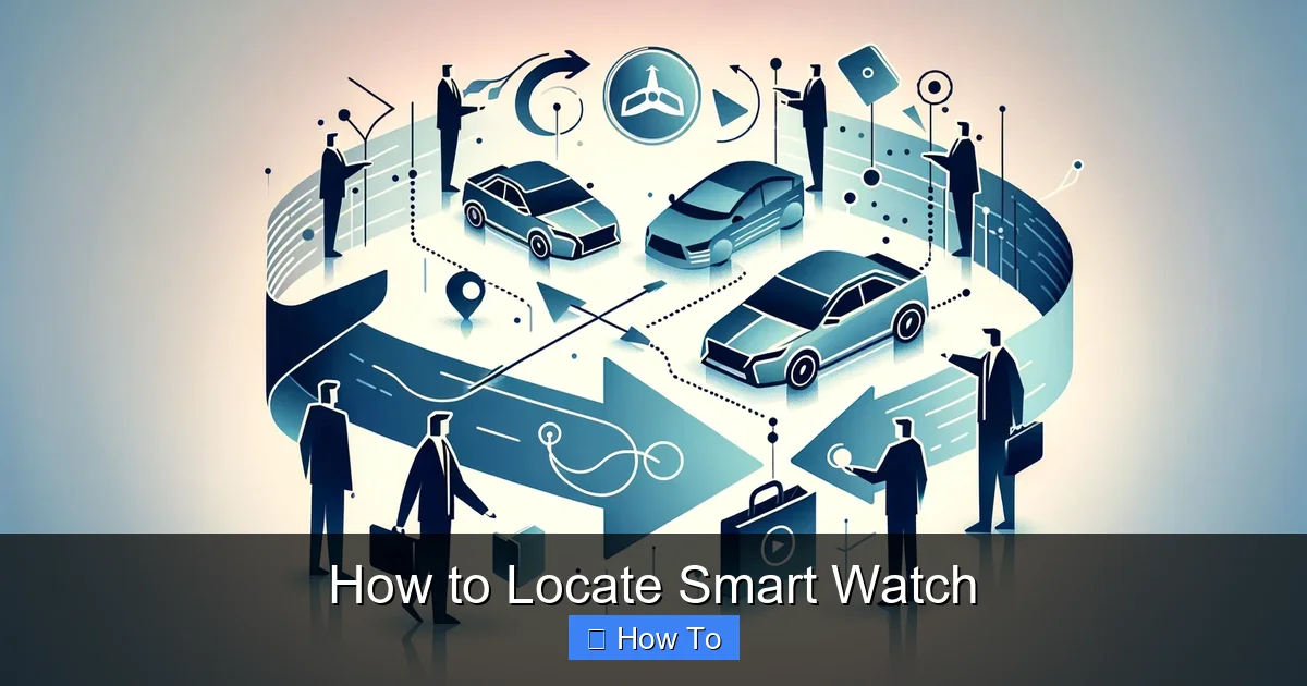 How to Locate Smart Watch