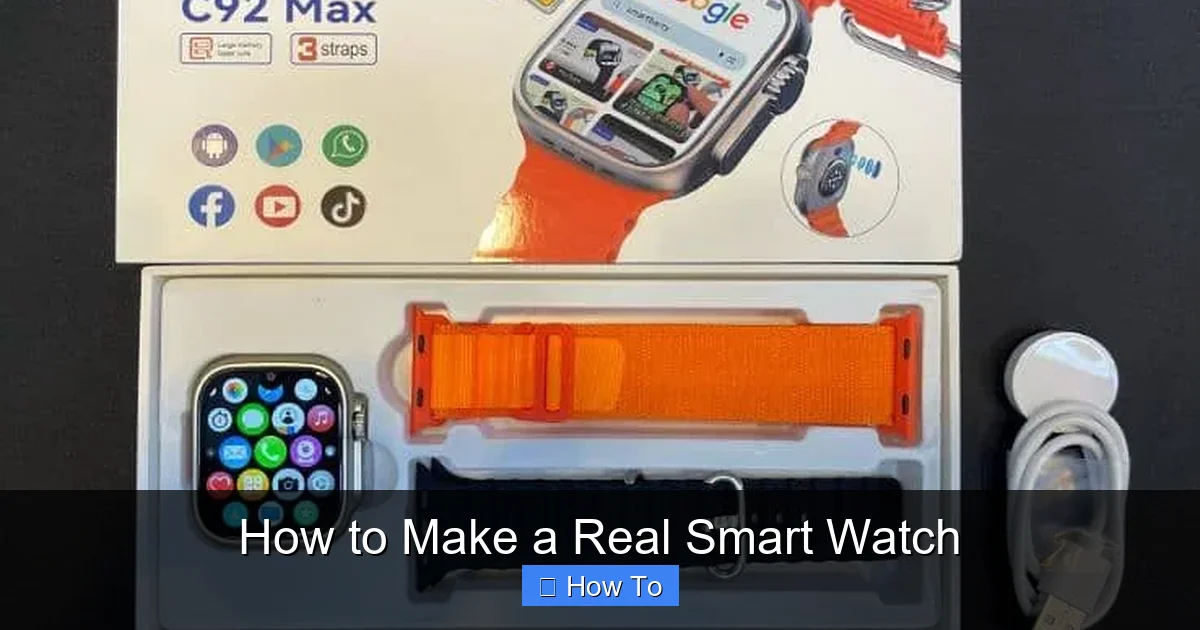 How to Make a Real Smart Watch