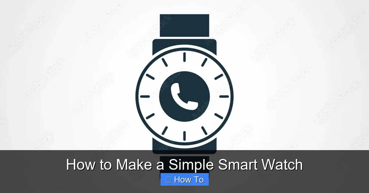 How to Make a Simple Smart Watch