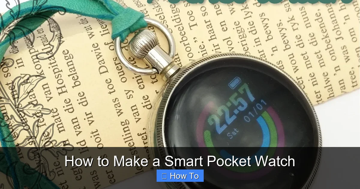 How to Make a Smart Pocket Watch