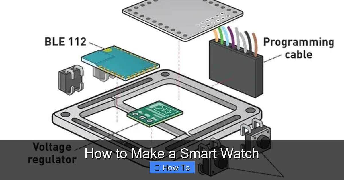 How to Make a Smart Watch