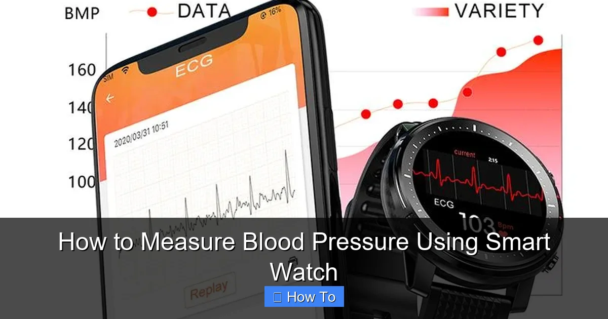 How to Measure Blood Pressure Using Smart Watch