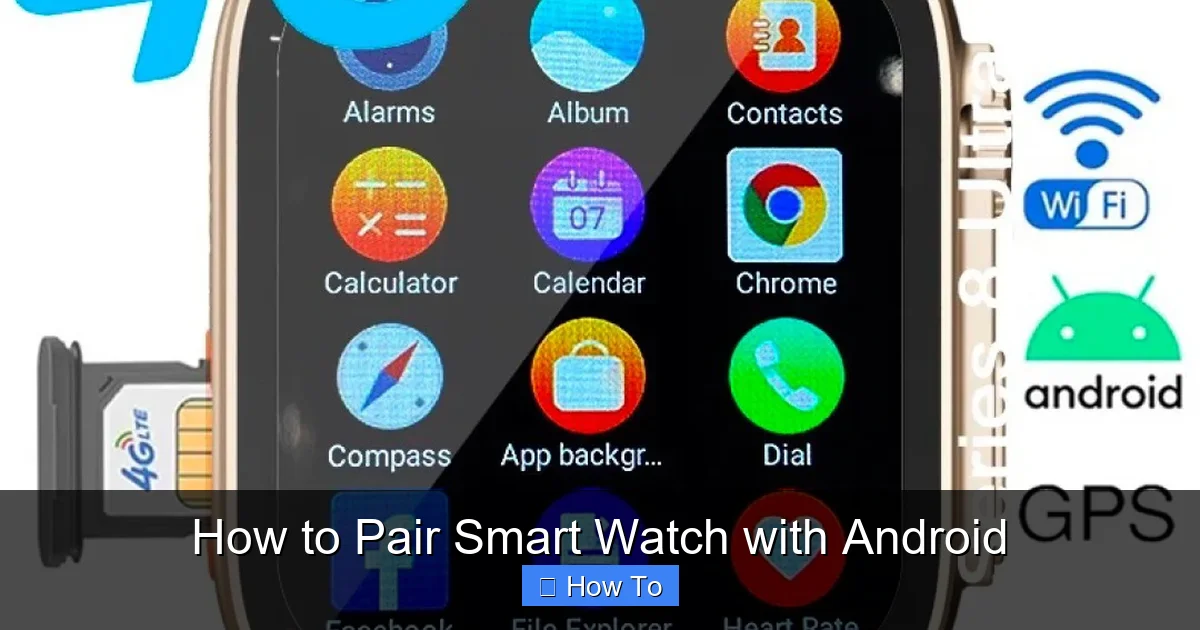 How to Pair Smart Watch with Android