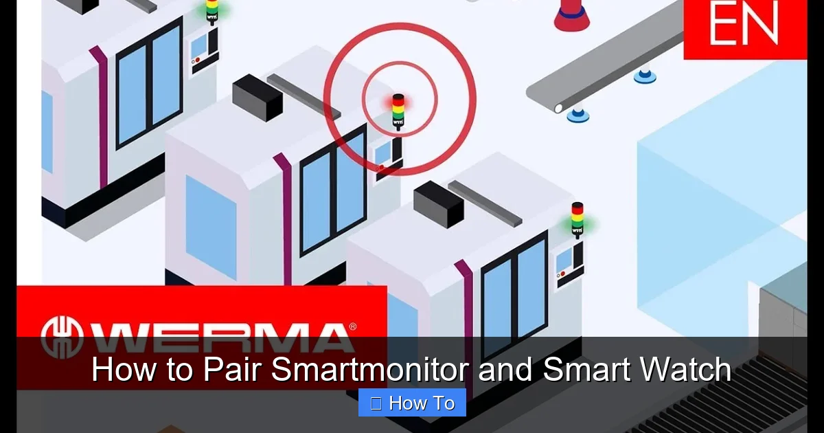 How to Pair Smartmonitor and Smart Watch