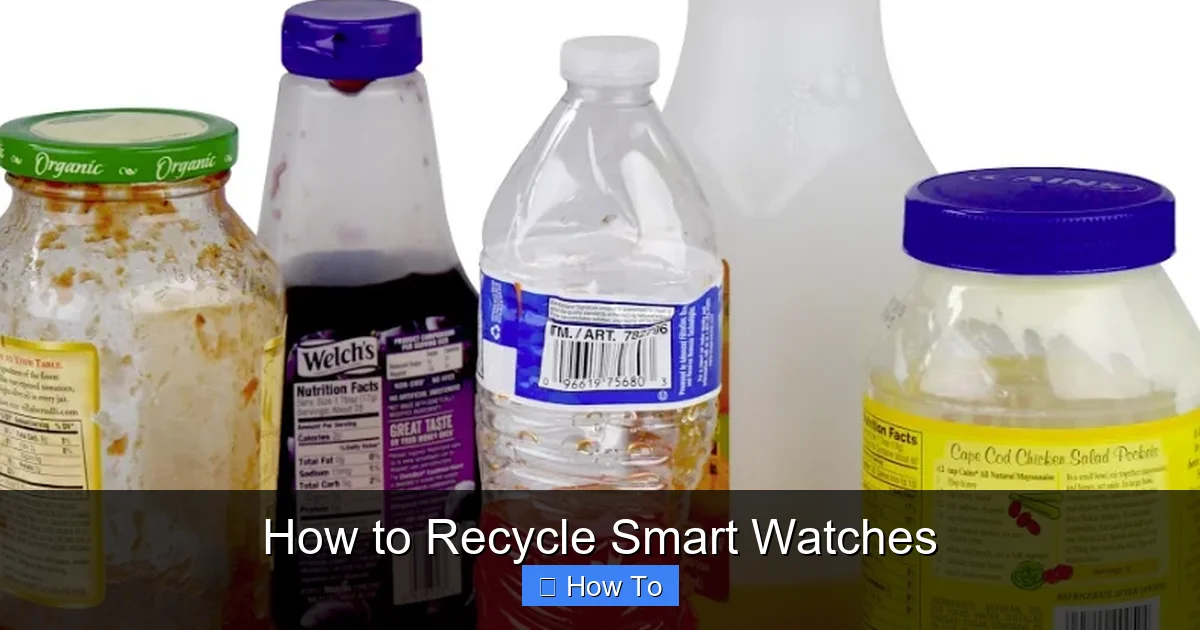 How to Recycle Smart Watches