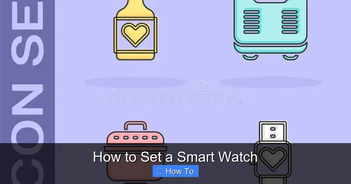 How to Set a Smart Watch